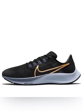 Nike Air Zoom Pegasus 38 'Black Metallic Gold Coin'